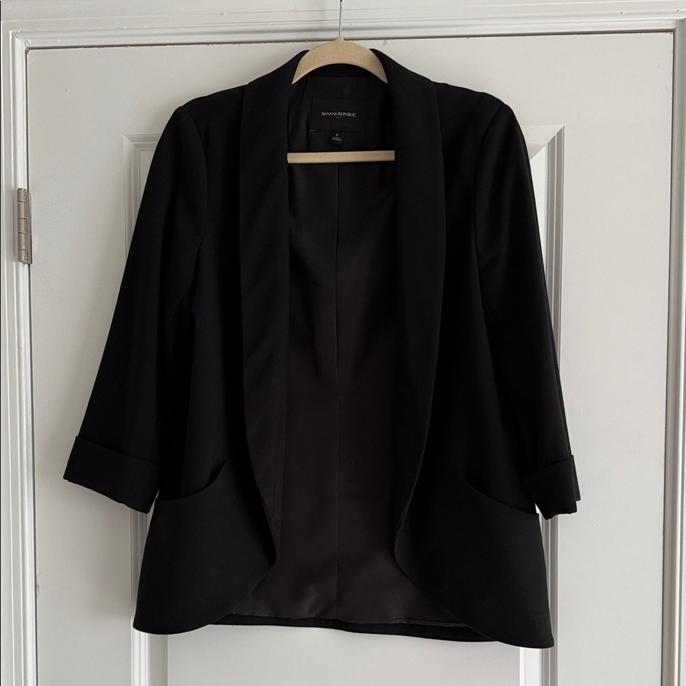 Banana Republic Classic Black Blazer
